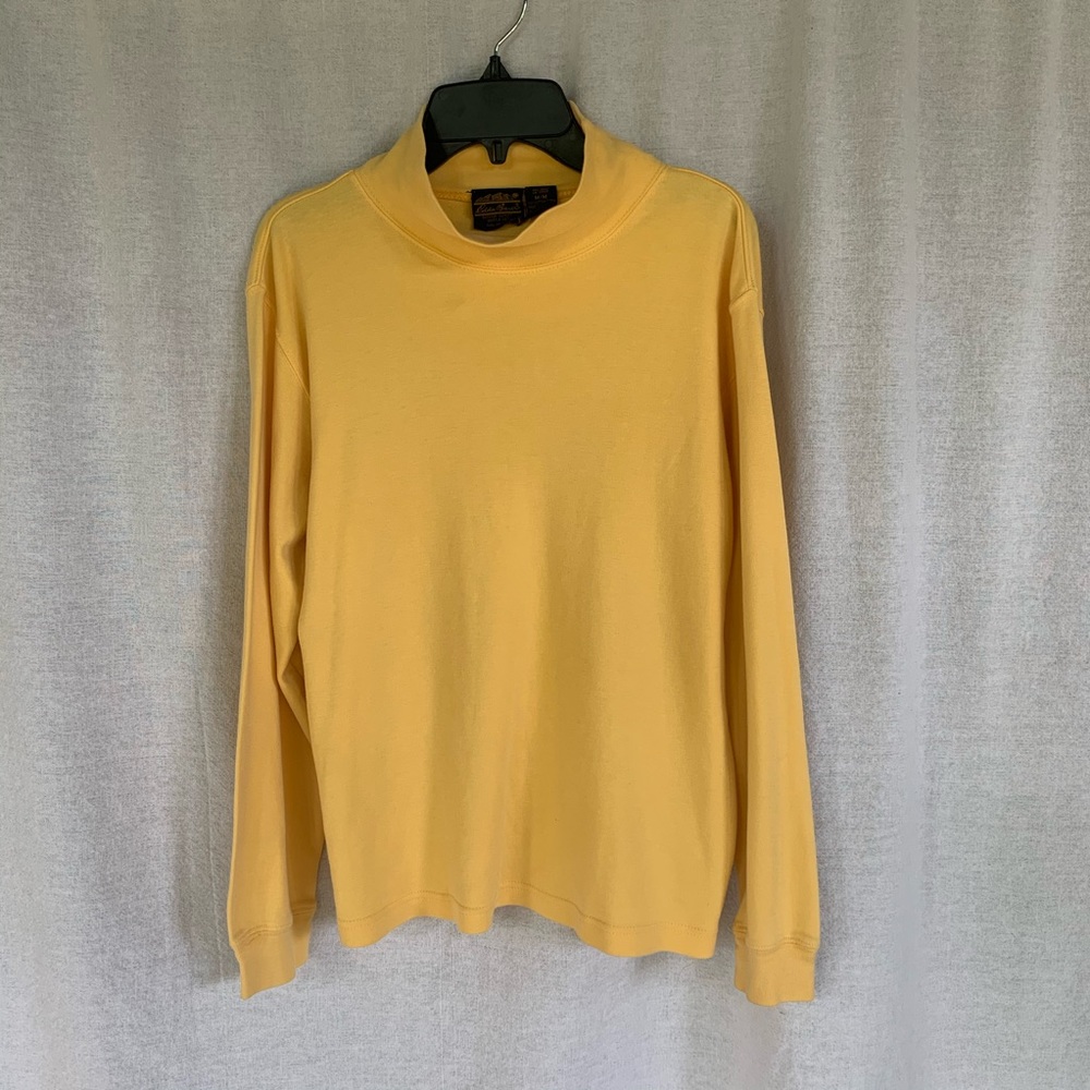 Yellow Eddie Bauer Turtleneck